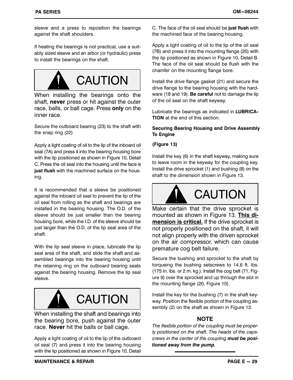 Gorman-Rupp Pumps PA4E71C-3TNV88-SE 1416614 and up User Manual | Page 51 / 58