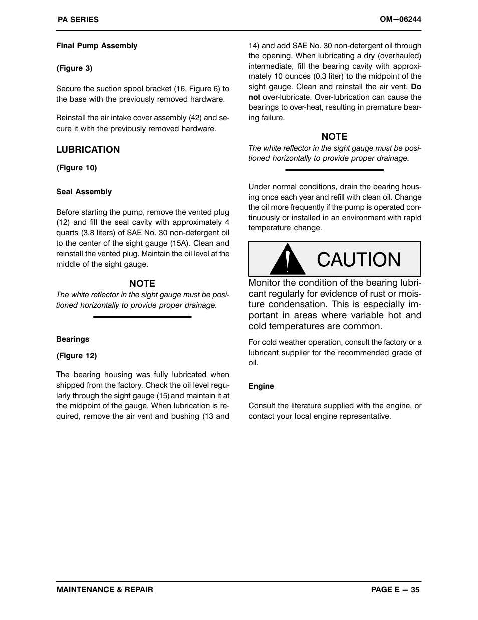 Gorman-Rupp Pumps PA4E71C-3TNV88-SE 1416614 and up User Manual | Page 57 / 58