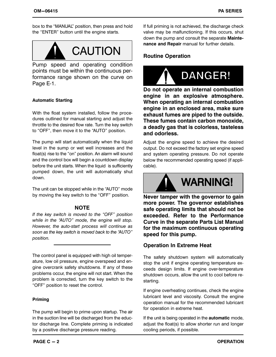 Gorman-Rupp Pumps PA4A60-4024T 1476457 and up User Manual | Page 15 / 47