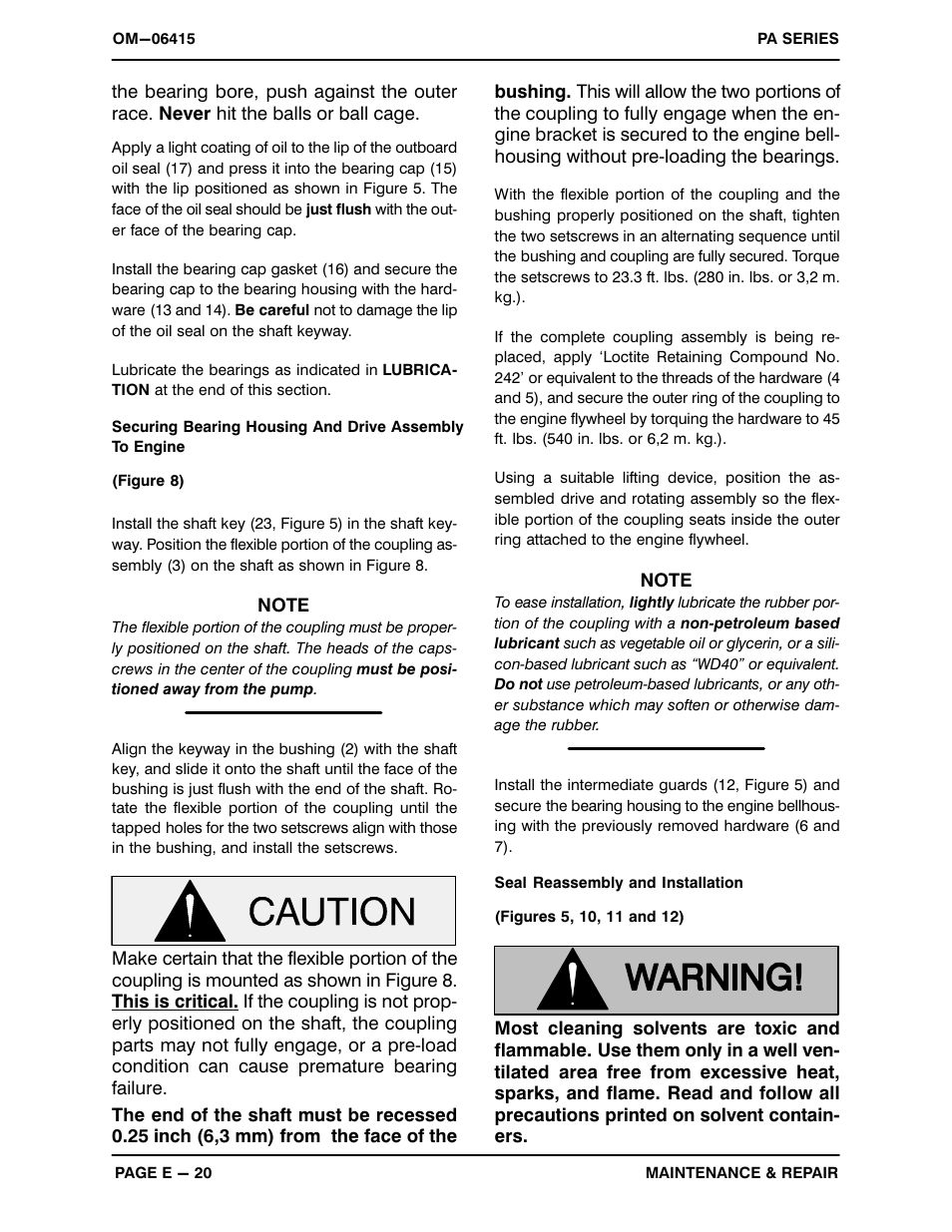 Gorman-Rupp Pumps PA4A60-4024T 1476457 and up User Manual | Page 42 / 47