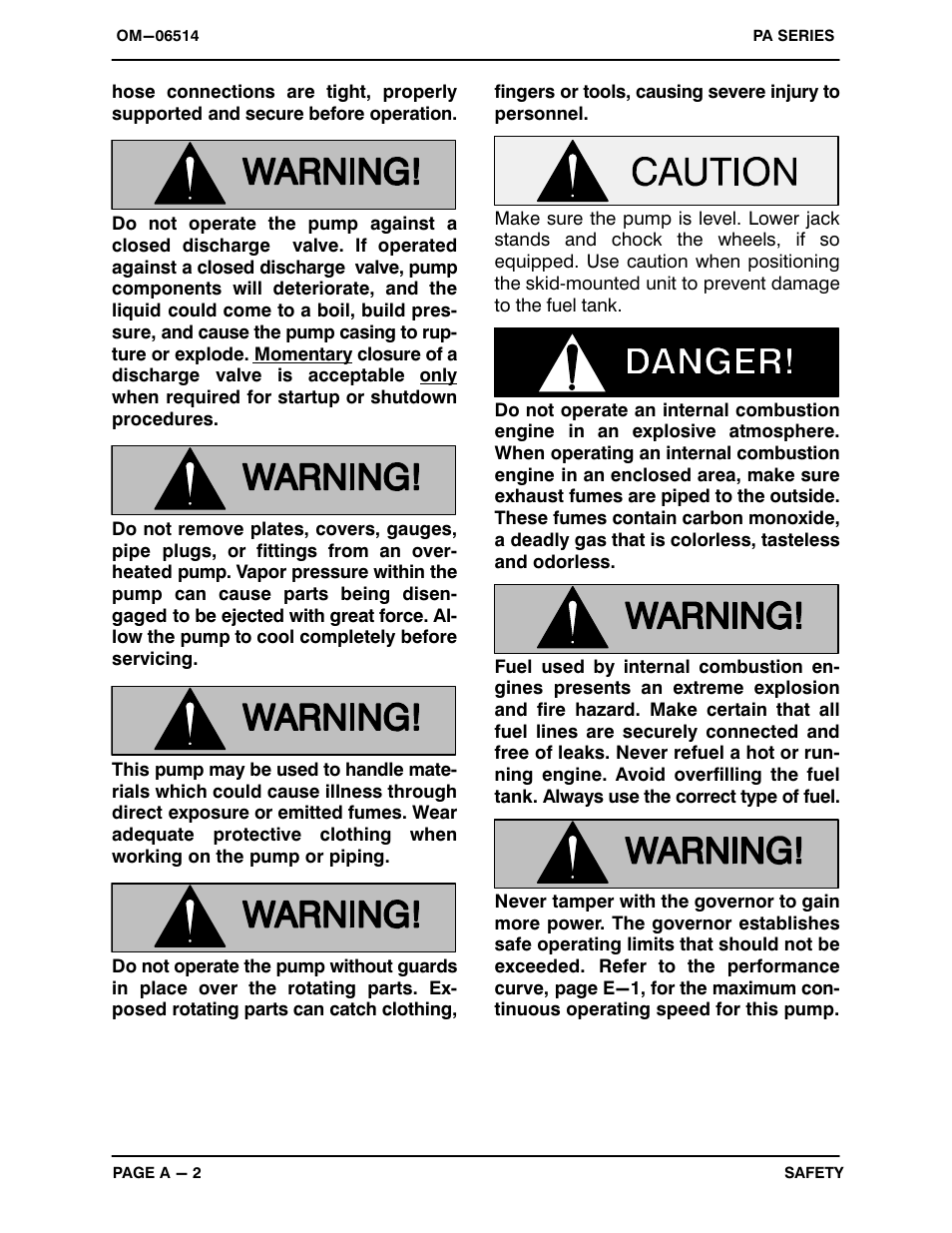 Gorman-Rupp Pumps PA4A60-4045T 1501804 and up User Manual | Page 7 / 47