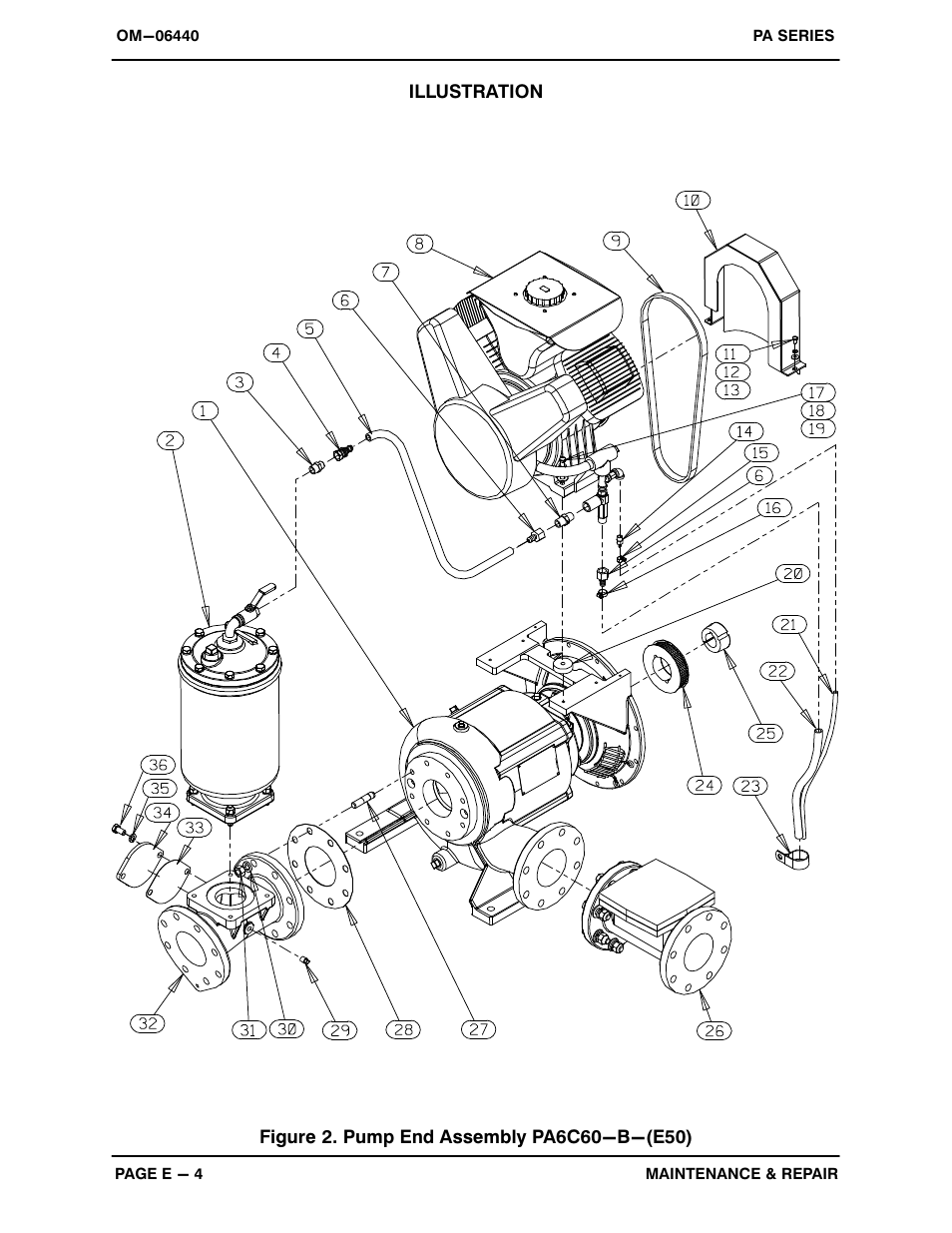 Gorman-Rupp Pumps PA4A60C-B-E30 575/3 1482736 and up User Manual | Page 31 / 51