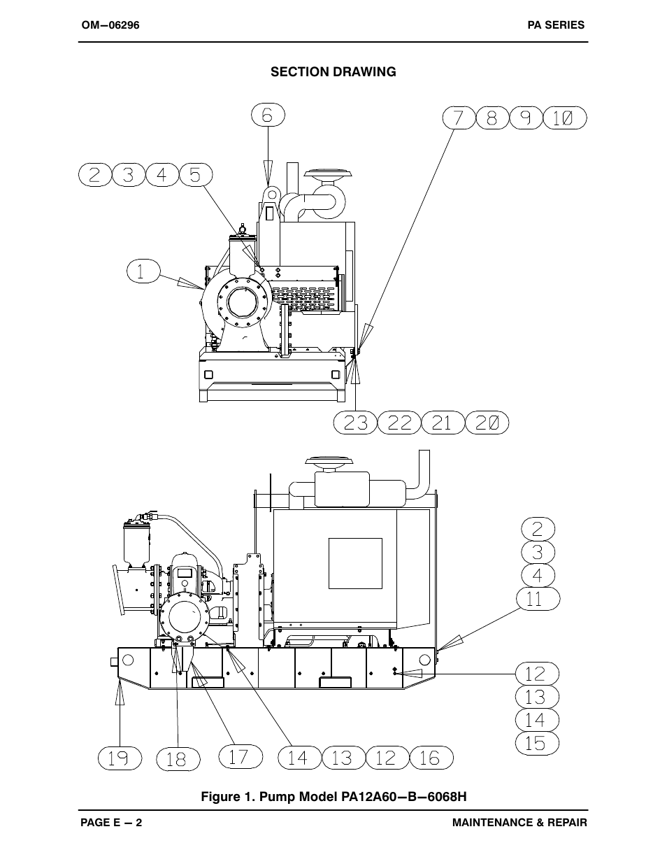 Gorman-Rupp Pumps PA12A60-B-6068H 1435345 and up User Manual | Page 22 / 51