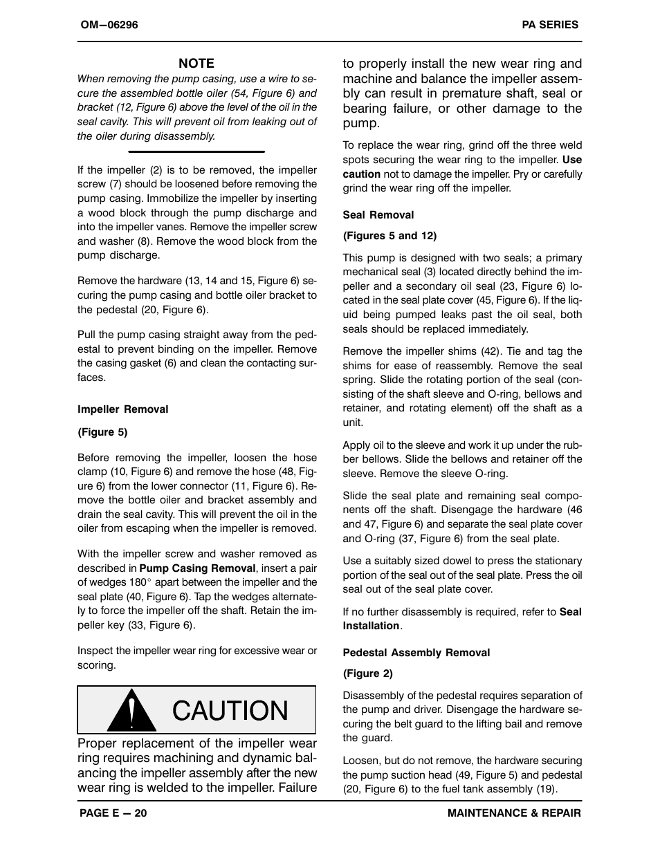 Gorman-Rupp Pumps PA12A60-B-6068H 1435345 and up User Manual | Page 40 / 51