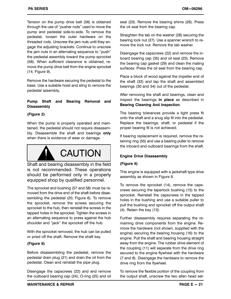 Gorman-Rupp Pumps PA12A60-B-6068H 1435345 and up User Manual | Page 41 / 51