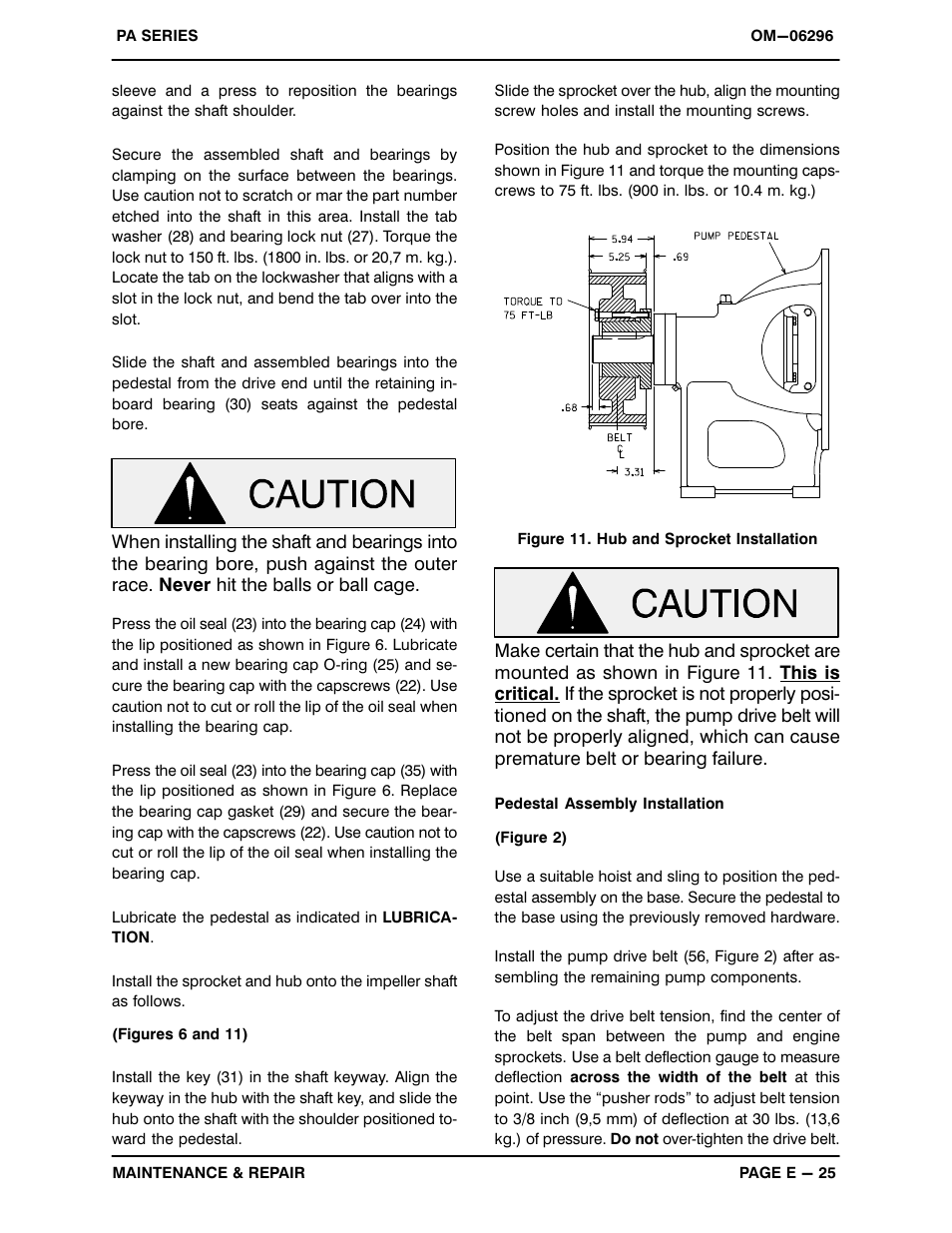 Gorman-Rupp Pumps PA12A60-B-6068H 1435345 and up User Manual | Page 45 / 51