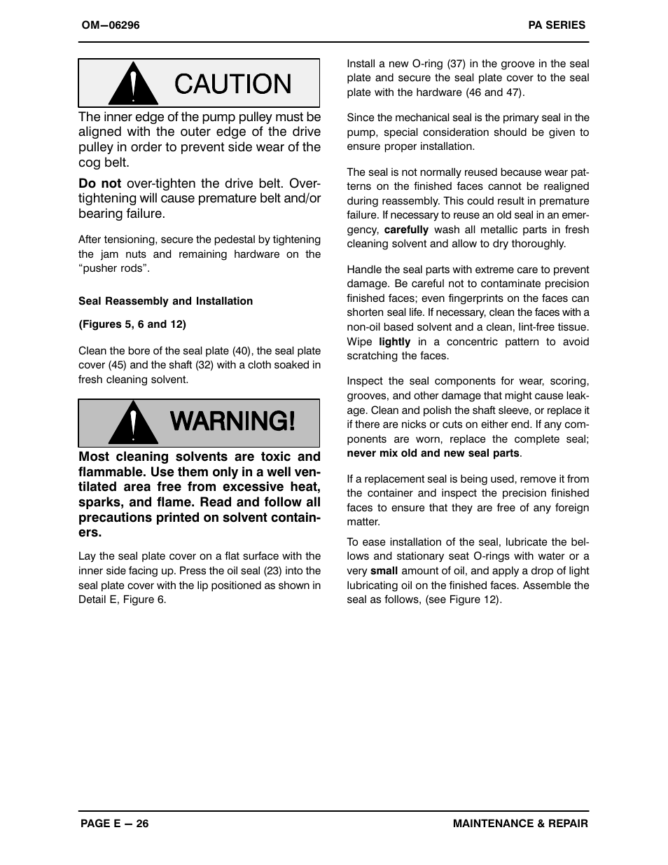 Gorman-Rupp Pumps PA12A60-B-6068H 1435345 and up User Manual | Page 46 / 51