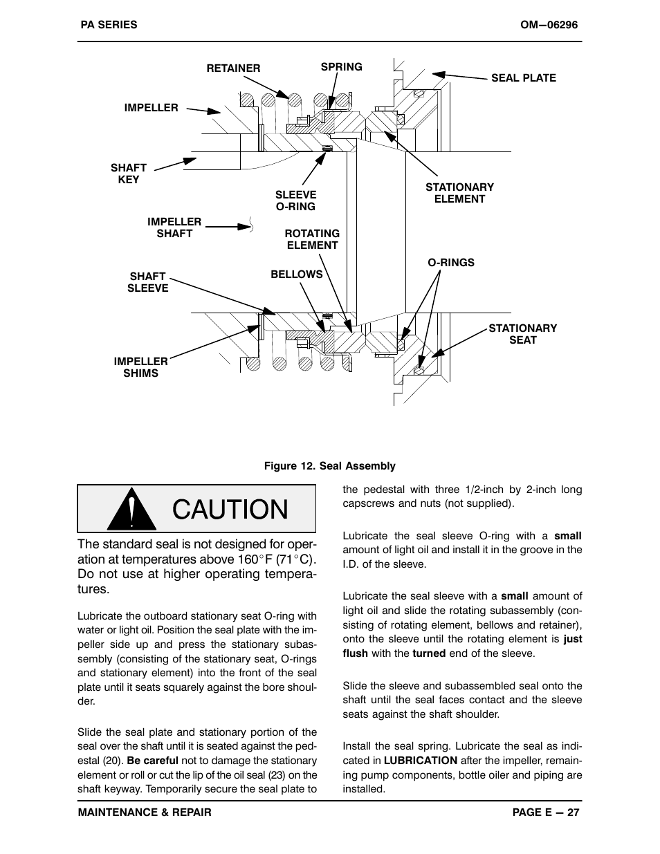 Gorman-Rupp Pumps PA12A60-B-6068H 1435345 and up User Manual | Page 47 / 51