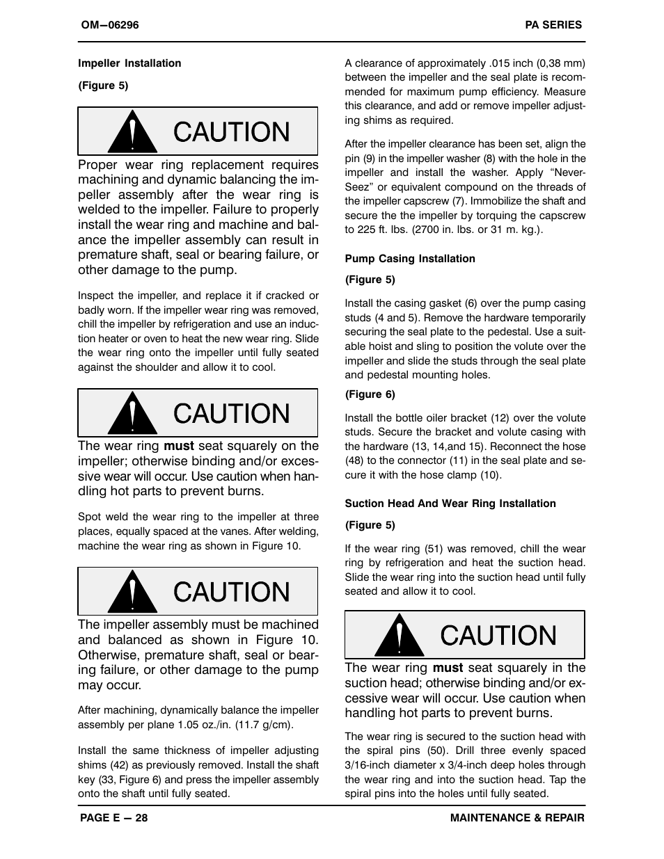 Gorman-Rupp Pumps PA12A60-B-6068H 1435345 and up User Manual | Page 48 / 51