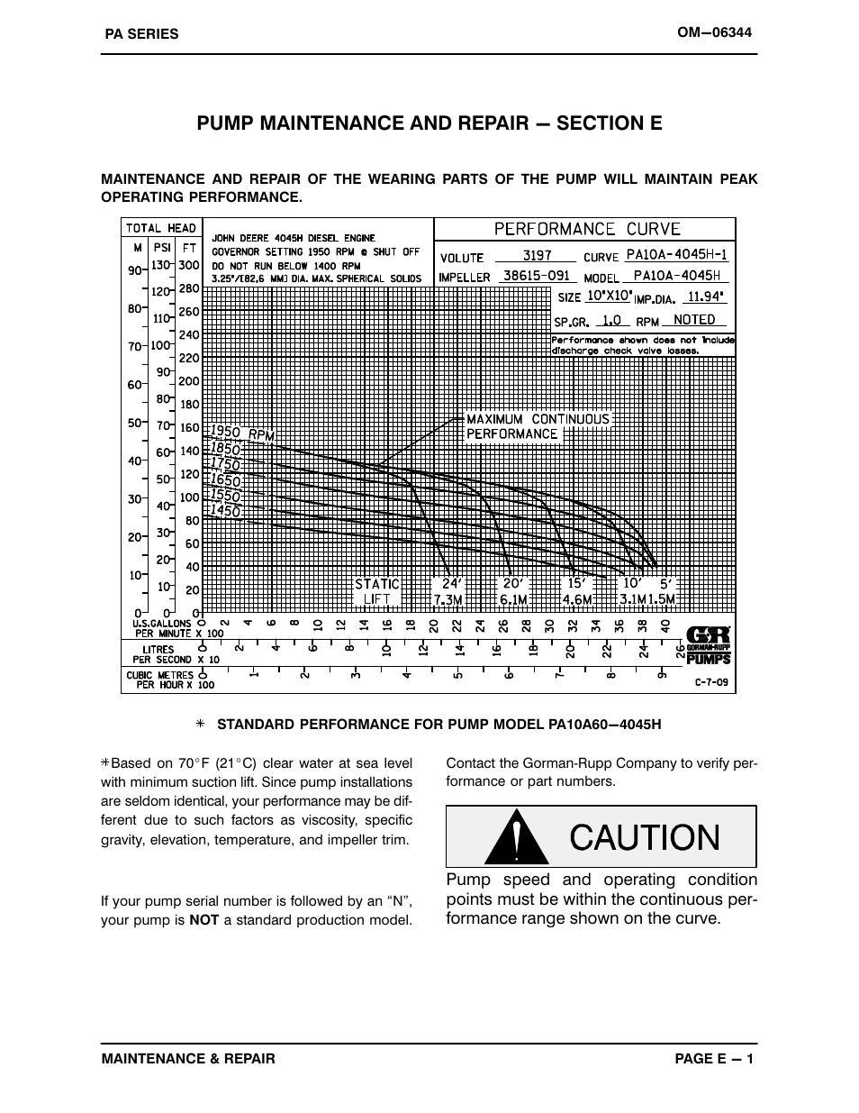 Gorman-Rupp Pumps PA10A60-4045H 1484416 and up User Manual | Page 21 / 43