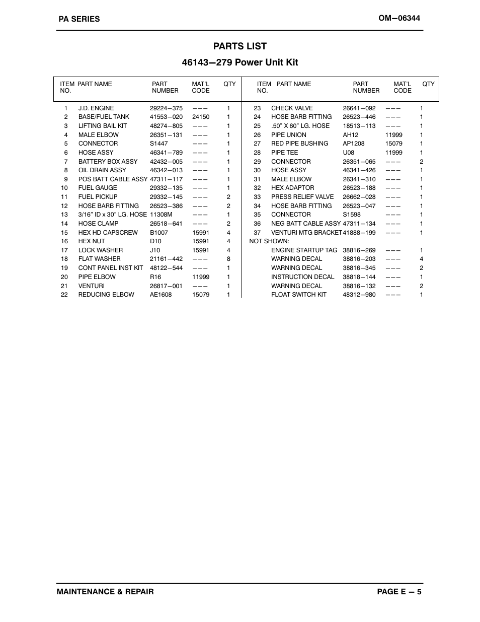 Gorman-Rupp Pumps PA10A60-4045H 1484416 and up User Manual | Page 25 / 43