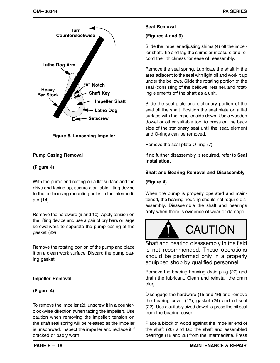 Gorman-Rupp Pumps PA10A60-4045H 1484416 and up User Manual | Page 36 / 43