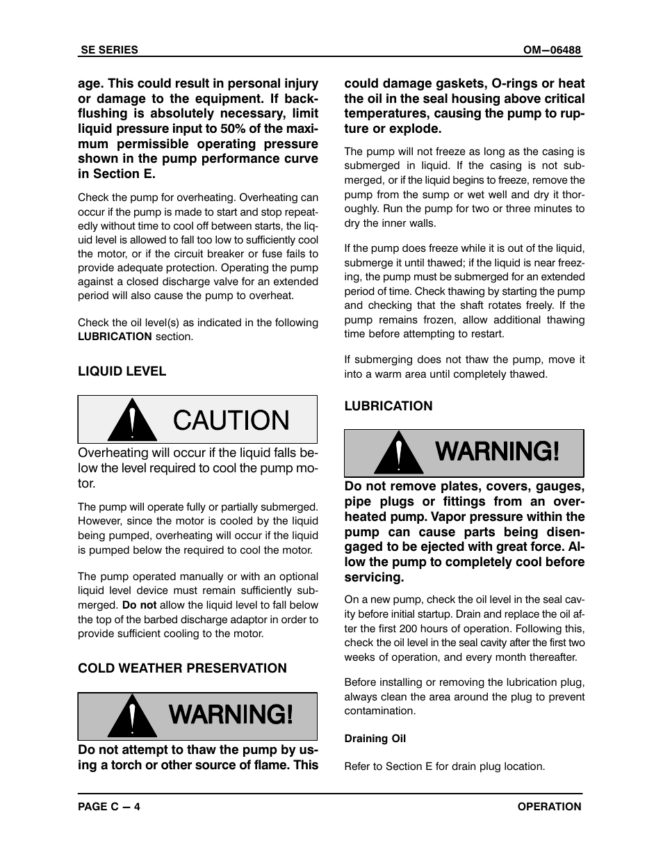 Gorman-Rupp Pumps SE1 1/2A3 115V 1P 1483930 and up User Manual | Page 19 / 40
