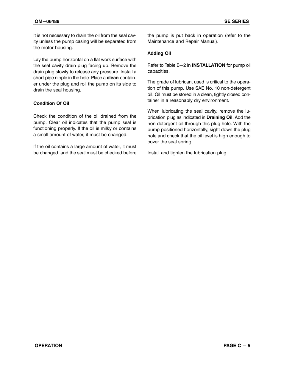 Gorman-Rupp Pumps SE1 1/2A3 115V 1P 1483930 and up User Manual | Page 20 / 40