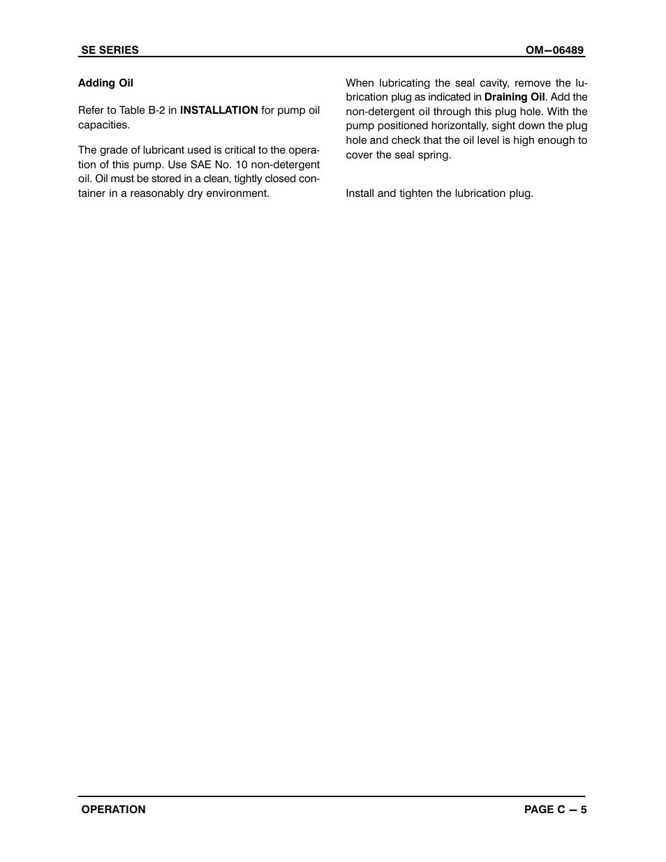 Gorman-Rupp Pumps SE1 1/2A3A 115V 1P 1483930 and up User Manual | Page 17 / 37