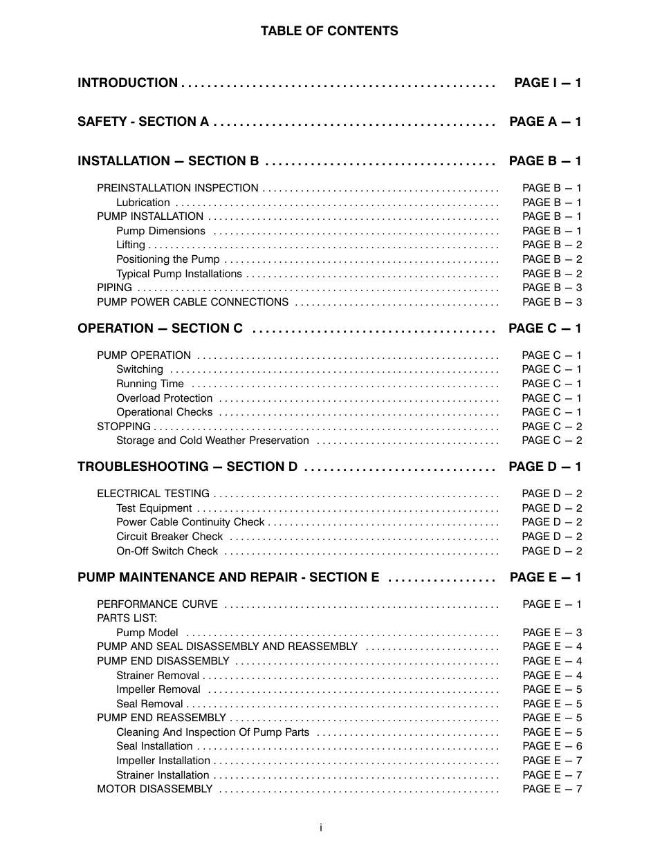 Gorman-Rupp Pumps SE1 1/2B3-E.33 12V 1483930 and up User Manual | Page 3 / 24