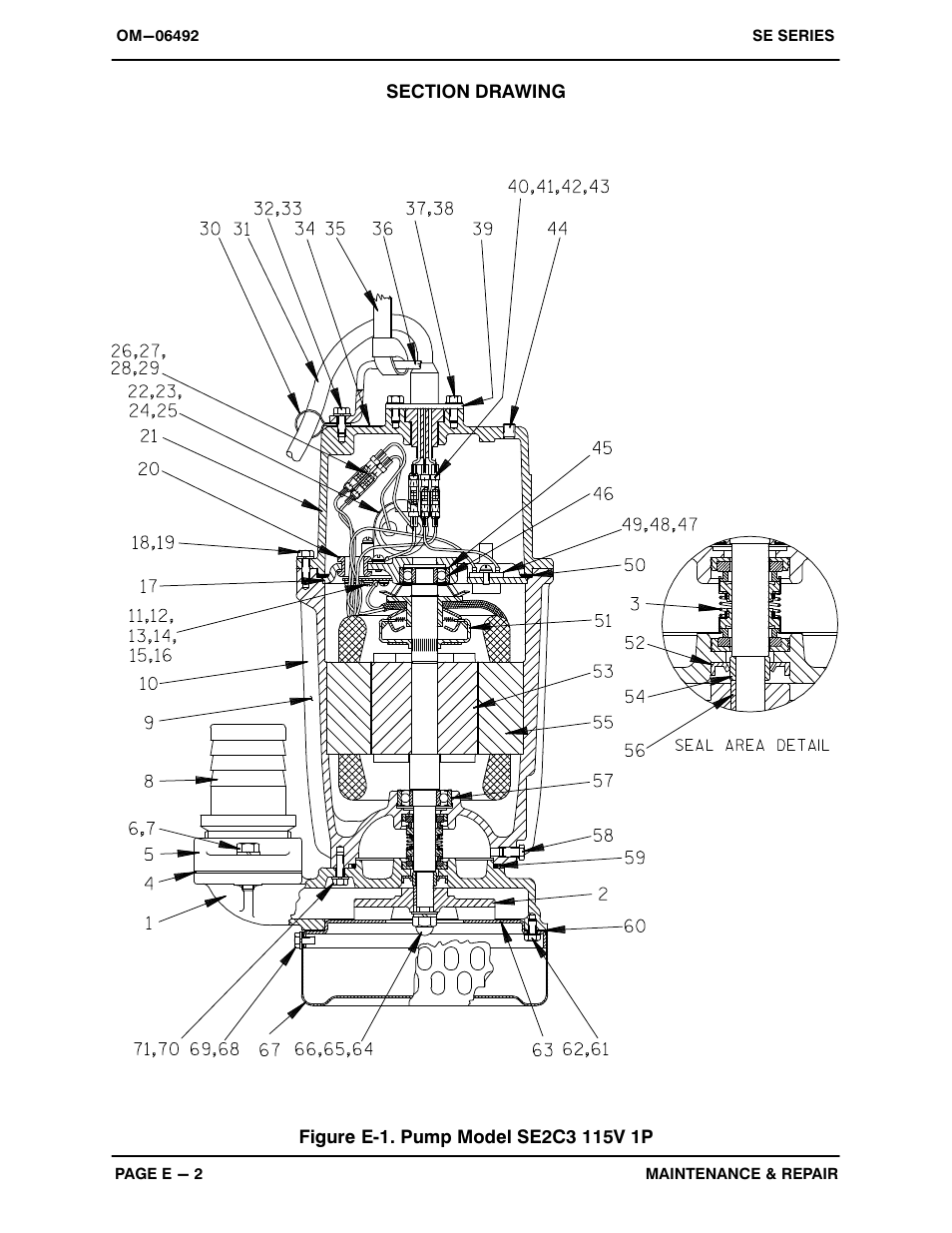 Gorman-Rupp Pumps SE2C3 115V 1P 1483930 and up User Manual | Page 24 / 38