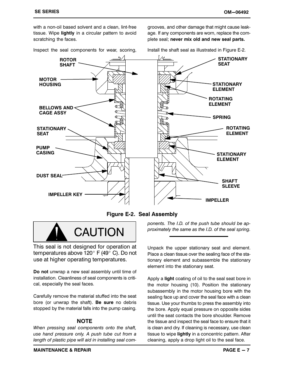 Gorman-Rupp Pumps SE2C3 115V 1P 1483930 and up User Manual | Page 29 / 38