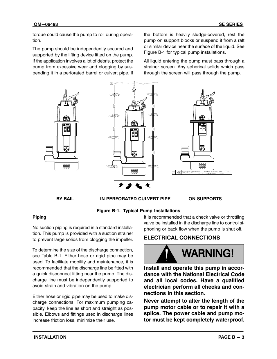 Gorman-Rupp Pumps SE2C3A 115V 1P 1483930 and up User Manual | Page 10 / 37