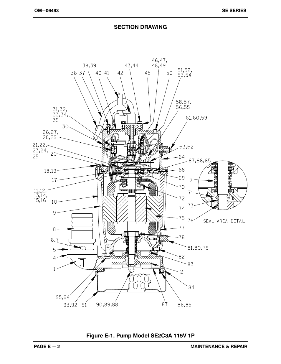 Gorman-Rupp Pumps SE2C3A 115V 1P 1483930 and up User Manual | Page 23 / 37