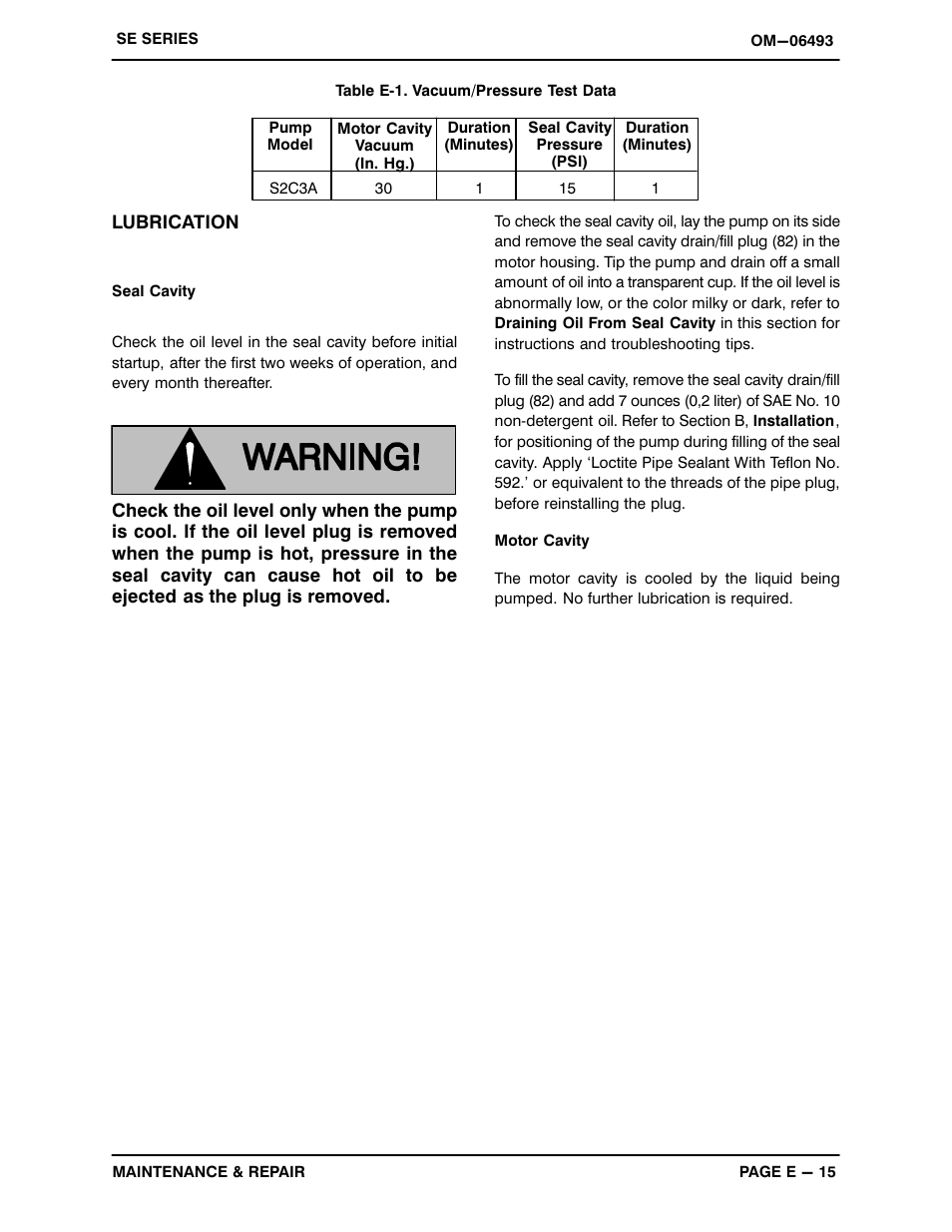 Gorman-Rupp Pumps SE2C3A 115V 1P 1483930 and up User Manual | Page 36 / 37