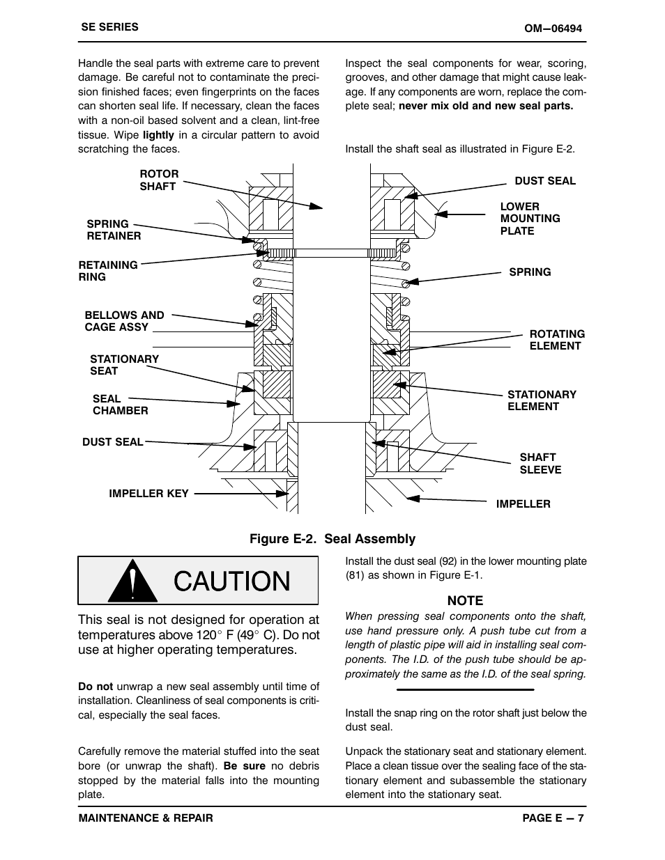 Gorman-Rupp Pumps SE2D3 115V 1P 1483930 and up User Manual | Page 29 / 38