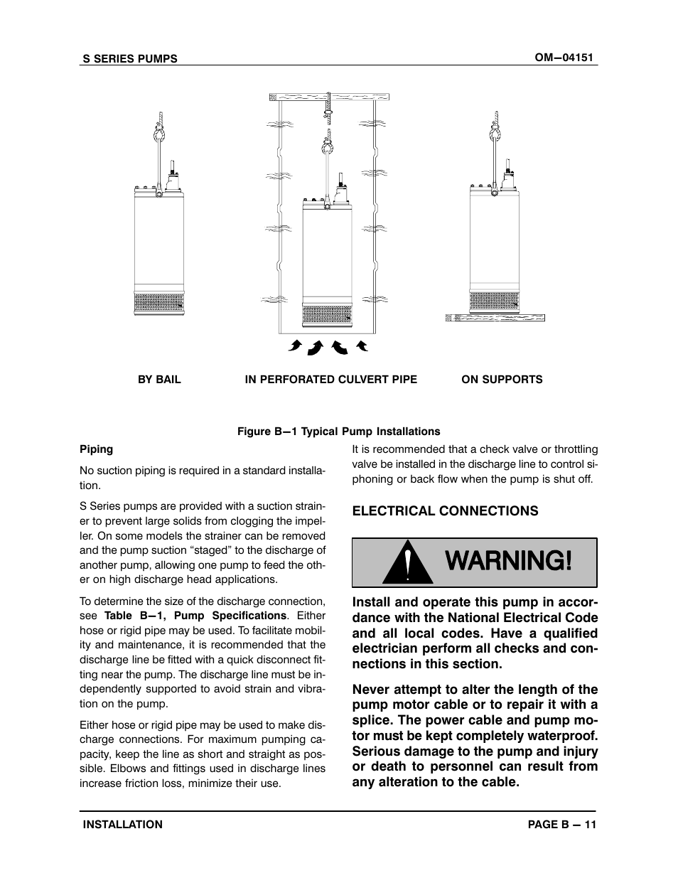 Gorman-Rupp Pumps S3B65-E6 460/3 861279 thru 1217130 User Manual | Page 17 / 33