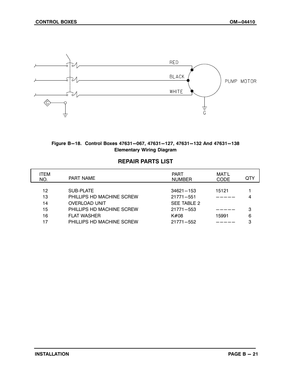 Gorman-Rupp Pumps S3B65-E6 460/3 861279 thru 1217130 User Manual | Page 28 / 40