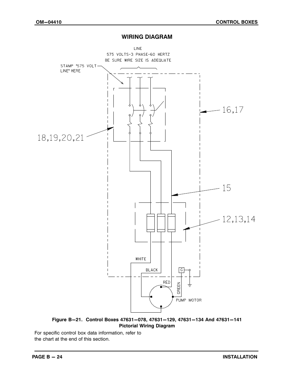 Gorman-Rupp Pumps S3B65-E6 460/3 861279 thru 1217130 User Manual | Page 31 / 40