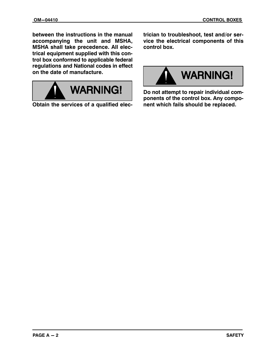 Gorman-Rupp Pumps S3B65-E6 460/3 861279 thru 1217130 User Manual | Page 7 / 40