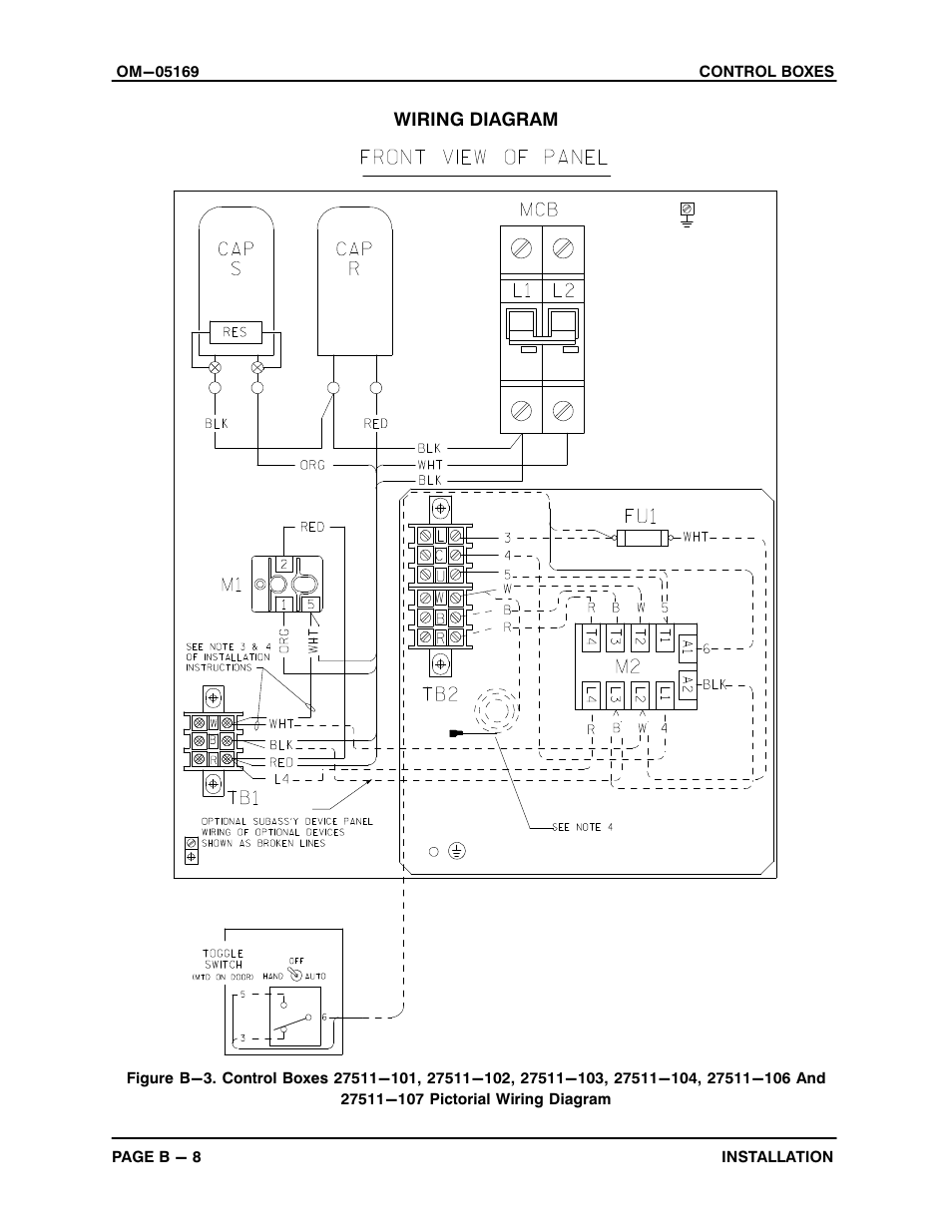 Gorman-Rupp Pumps S3A1 460V 3P All serial numbers Control Box User Manual | Page 14 / 22