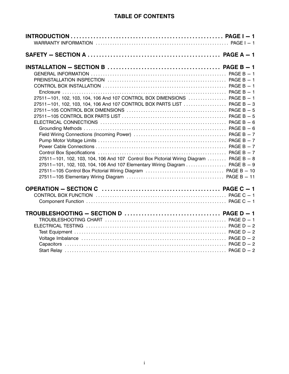 Gorman-Rupp Pumps S3A1 460V 3P All serial numbers Control Box User Manual | Page 2 / 22