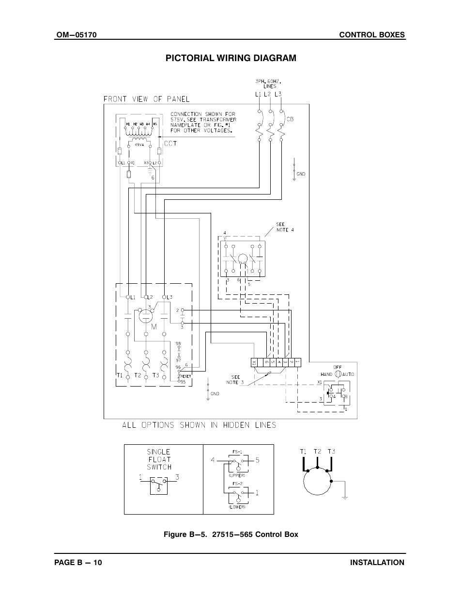 Gorman-Rupp Pumps S3B65-E6 460/3 1217131 thru 861278 User Manual | Page 16 / 22