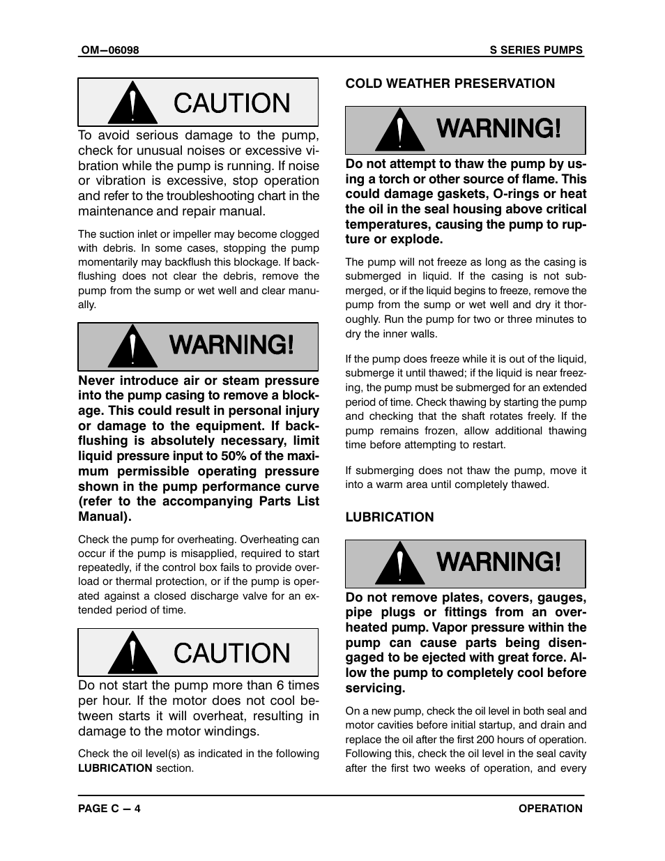 Gorman-Rupp Pumps S4A1-E25 460/3 1396155 and up User Manual | Page 20 / 50