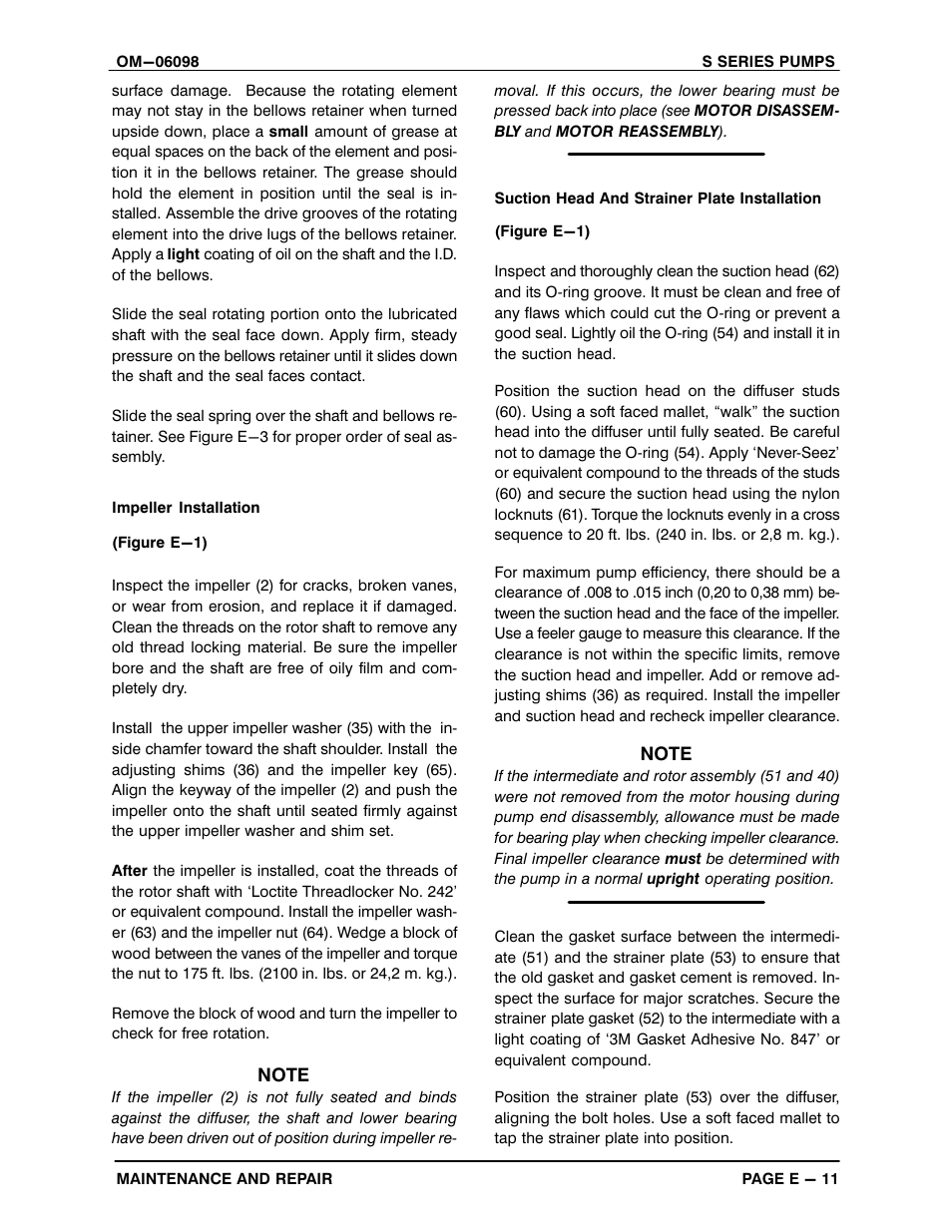 Gorman-Rupp Pumps S4A1-E25 460/3 1396155 and up User Manual | Page 37 / 50