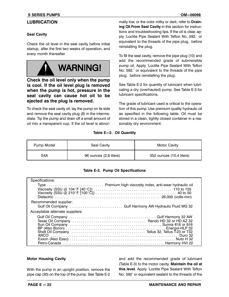 Gorman-Rupp Pumps S4A1-E25 460/3 1396155 and up User Manual | Page 48 / 50