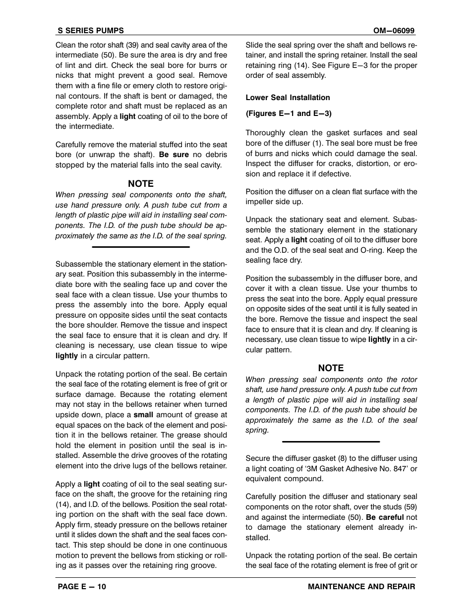 Gorman-Rupp Pumps S4B1-E50 460/3 1396095 and up User Manual | Page 36 / 50