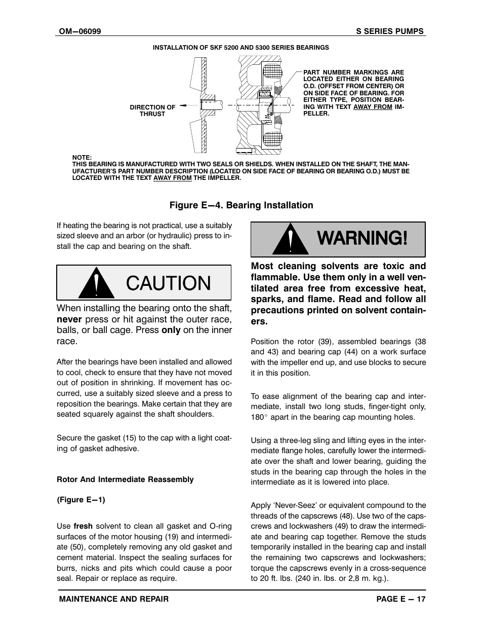 Gorman-Rupp Pumps S4B1-E50 460/3 1396095 and up User Manual | Page 43 / 50