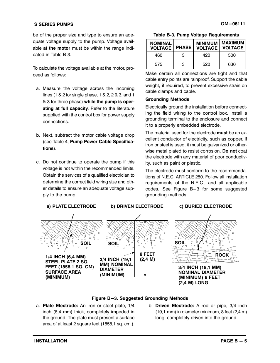 Gorman-Rupp Pumps S6A1-E60 460/3 1401314 and up User Manual | Page 13 / 50