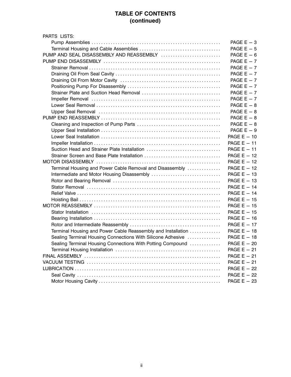 Gorman-Rupp Pumps S6A1-E60 460/3 1401314 and up User Manual | Page 4 / 50