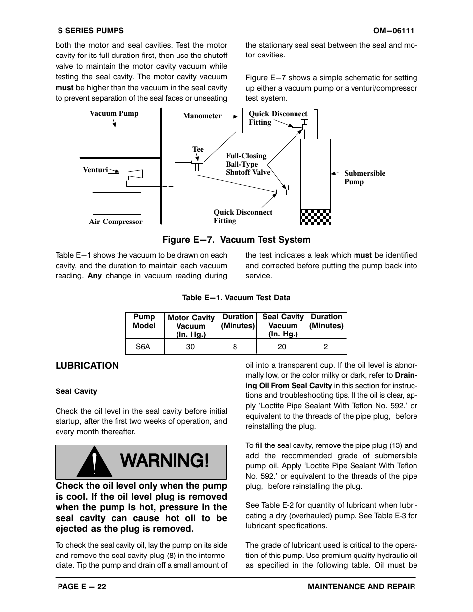 Gorman-Rupp Pumps S6A1-E60 460/3 1401314 and up User Manual | Page 48 / 50