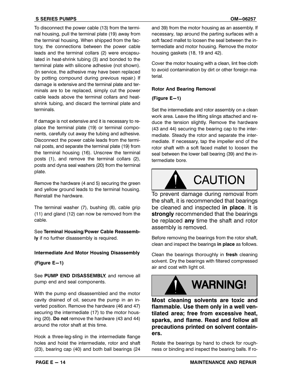 Gorman-Rupp Pumps S6B1-E95 575/3 1429763 and up User Manual | Page 40 / 51