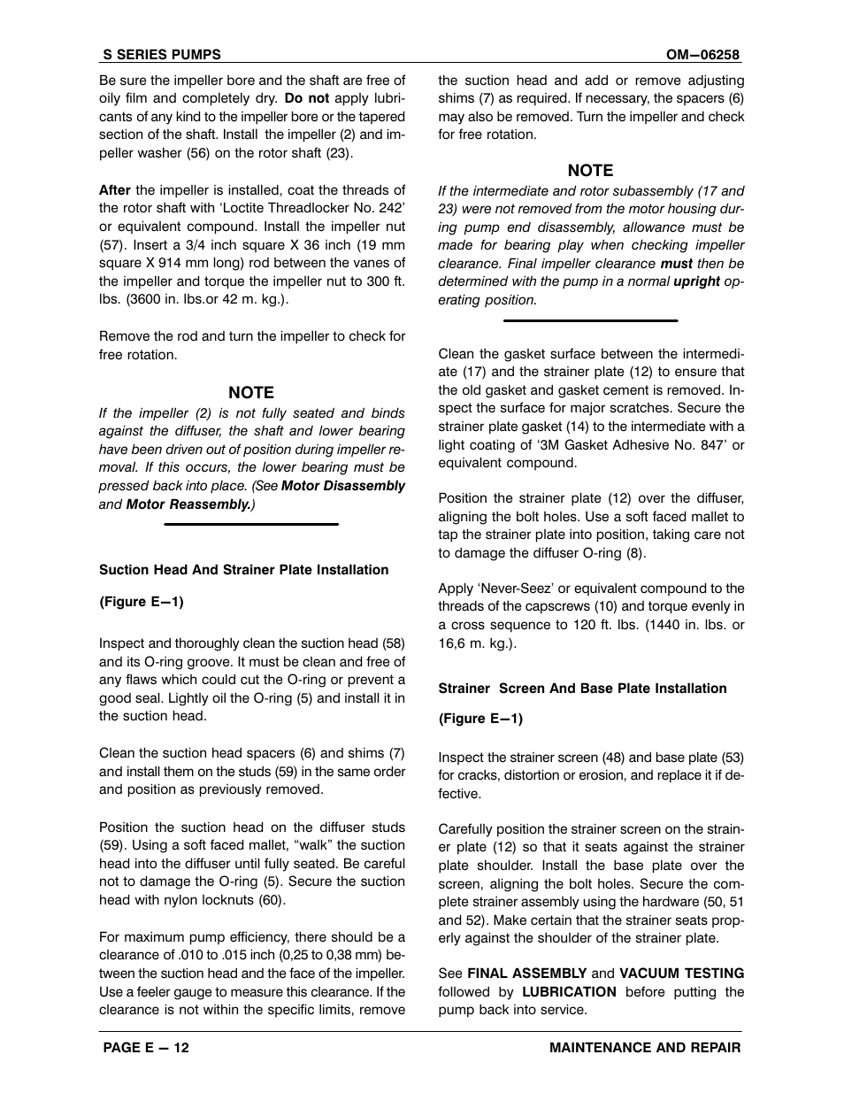 Gorman-Rupp Pumps S8A1-E95 575/3 1429751 and up User Manual | Page 38 / 51