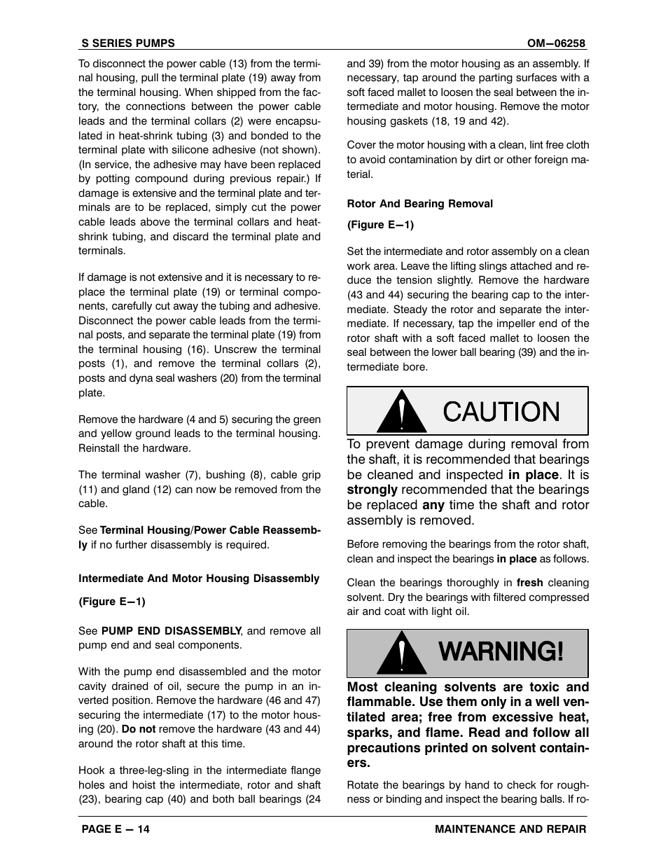 Gorman-Rupp Pumps S8A1-E95 575/3 1429751 and up User Manual | Page 40 / 51