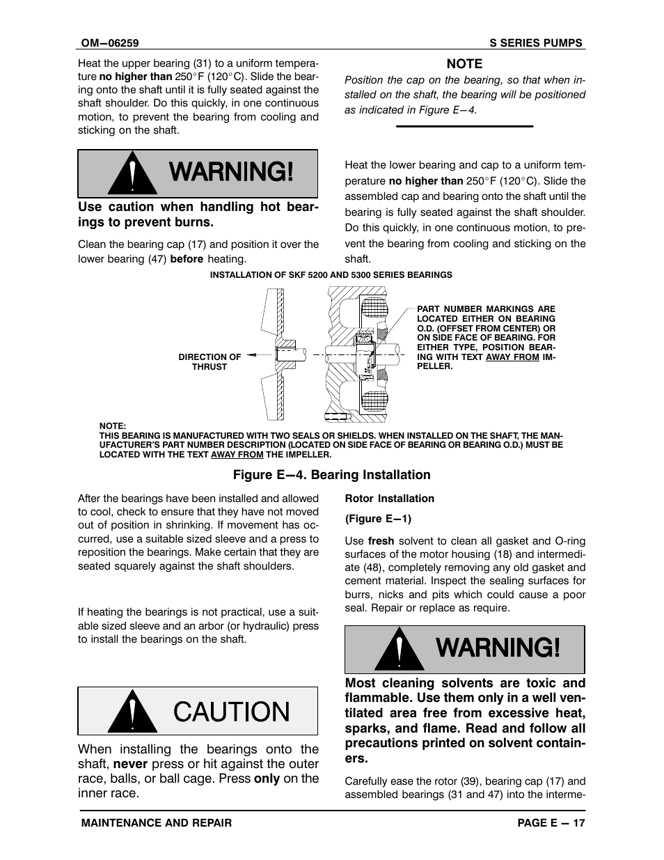 Gorman-Rupp Pumps S8B1-E100 460/3 1432260 and up User Manual | Page 43 / 50