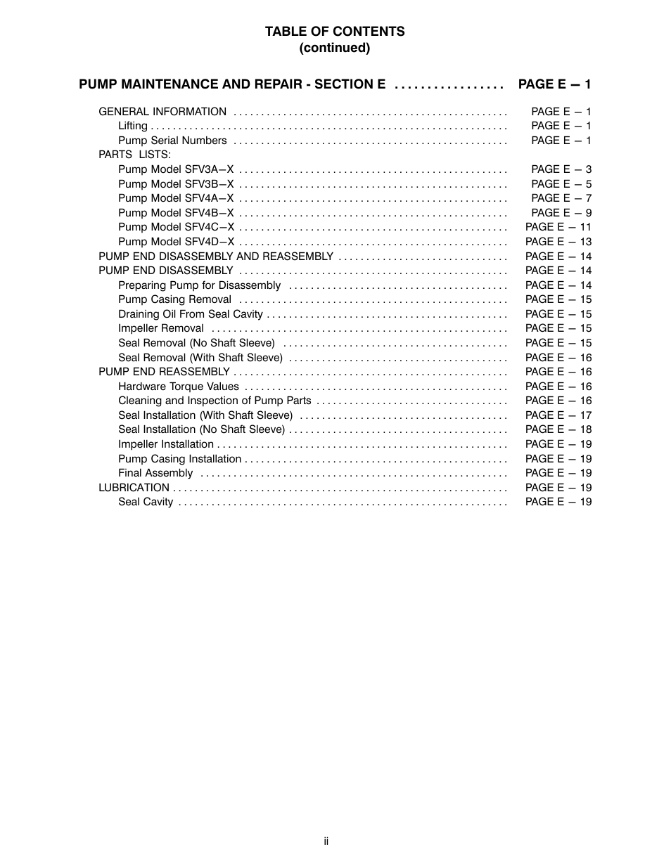 Gorman-Rupp Pumps SFV4A-X 1531245 and up User Manual | Page 4 / 46