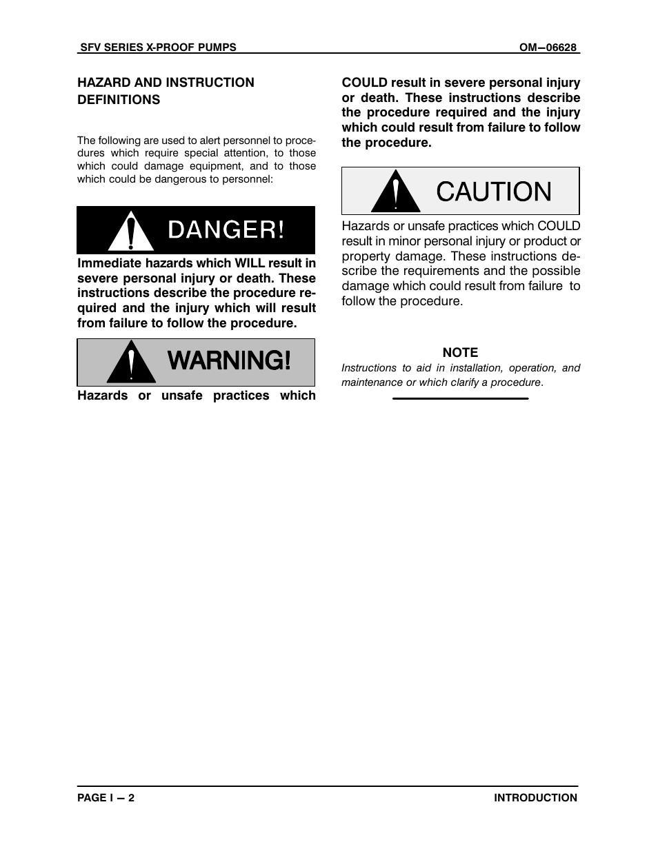 Gorman-Rupp Pumps SFV4A-X 1531245 and up User Manual | Page 6 / 46