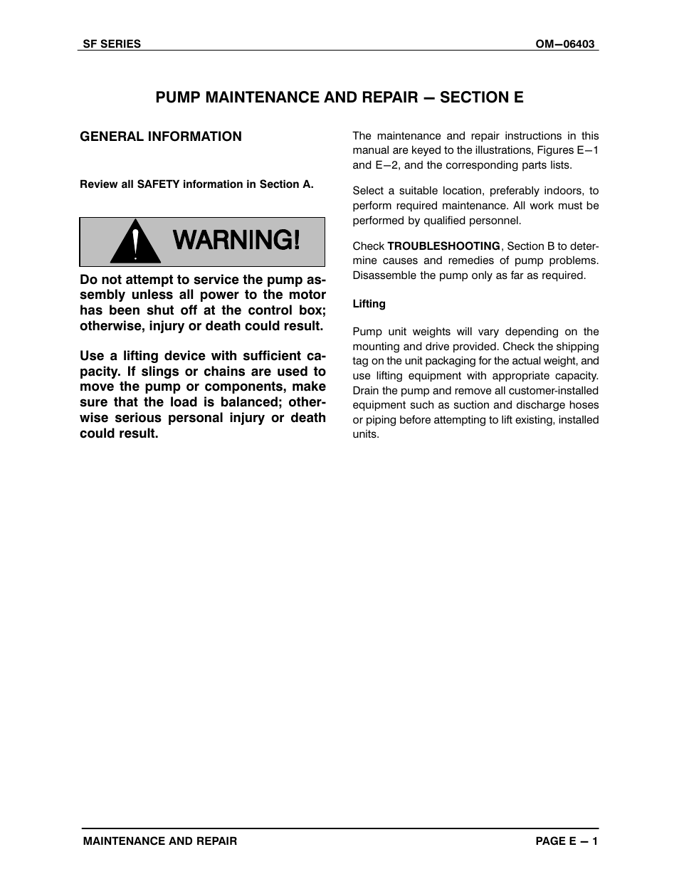 Gorman-Rupp Pumps SFV4C 1474143 and up User Manual | Page 26 / 45