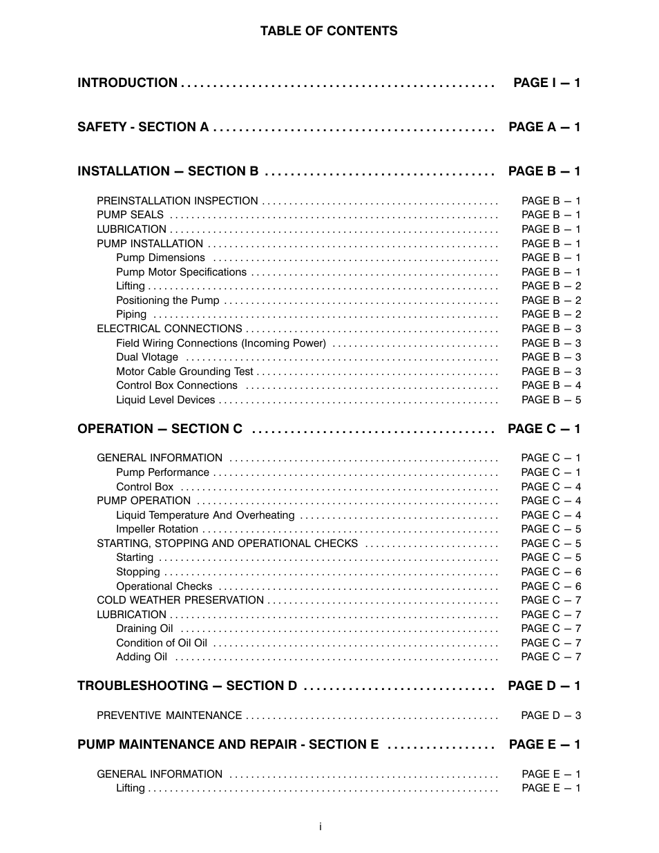 Gorman-Rupp Pumps SFV4D 1468407 and up User Manual | Page 3 / 45