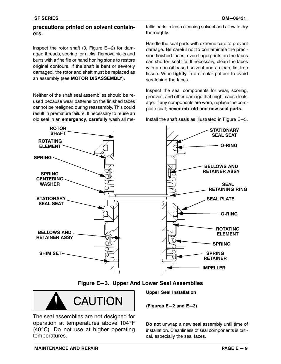 Gorman-Rupp Pumps SFV4E 1491311 and up User Manual | Page 33 / 44